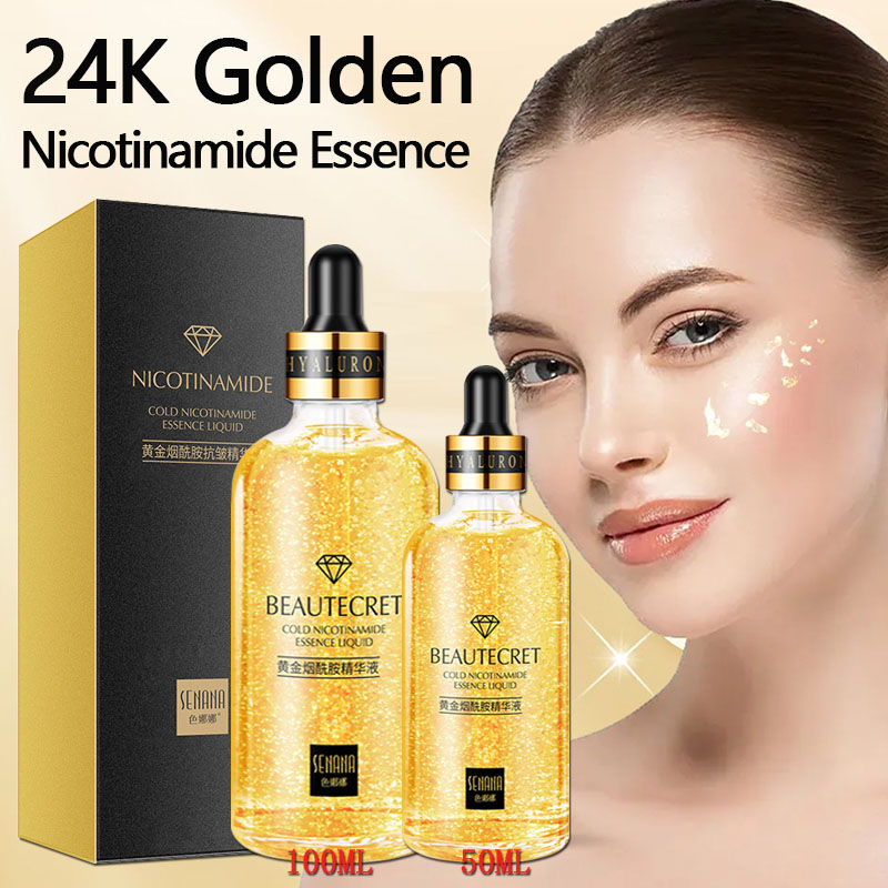 Niacinamide Brightening Serum - Serum Wajah Nikotinamida Asam Hyaluronik Emas
