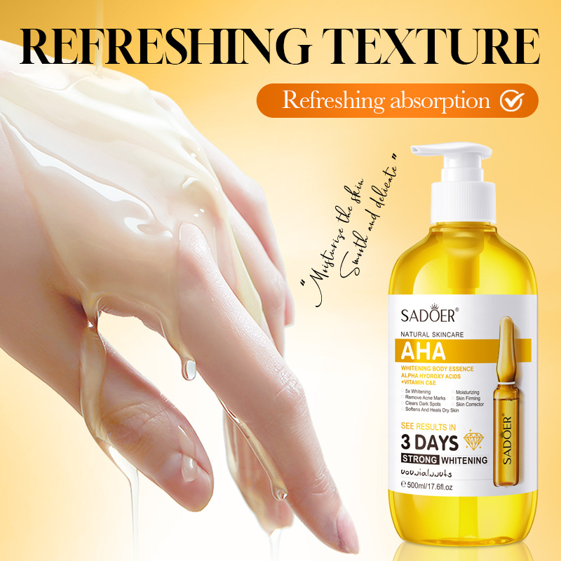 SADOER AHA Whitening Body Esse - Niacinamide Brightening Serum ulasan dan harga