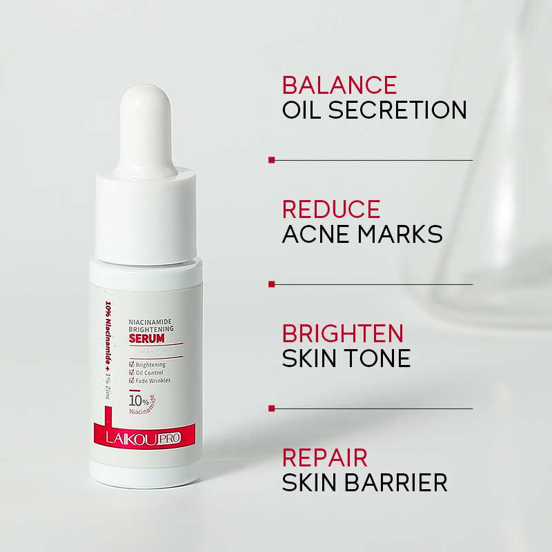 LAIKOU PRO Niacinamide 4Pcs Se - Niacinamide Brightening Serum ulasan dan harga