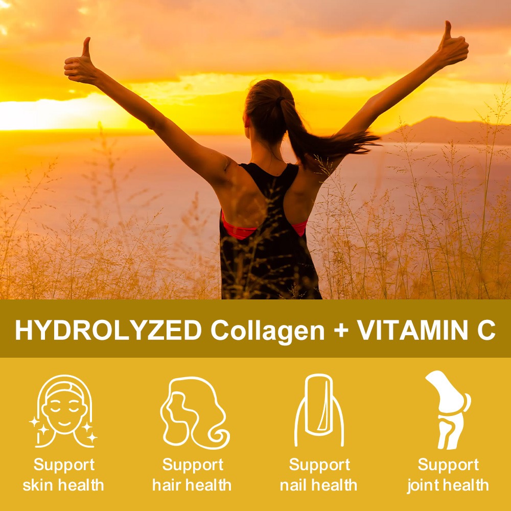 Suplemen Kolagen Peptida Terhi - Vitamin C Powder ulasan dan harga