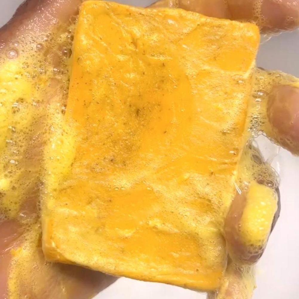 Sabun Kunyit Asam Kojic dengan - Kojic Acid Soap ulasan dan harga