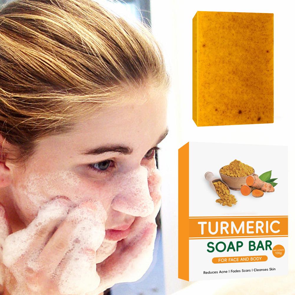 Sabun Kunyit Asam Kojic dengan - Kojic Acid Soap ulasan dan harga