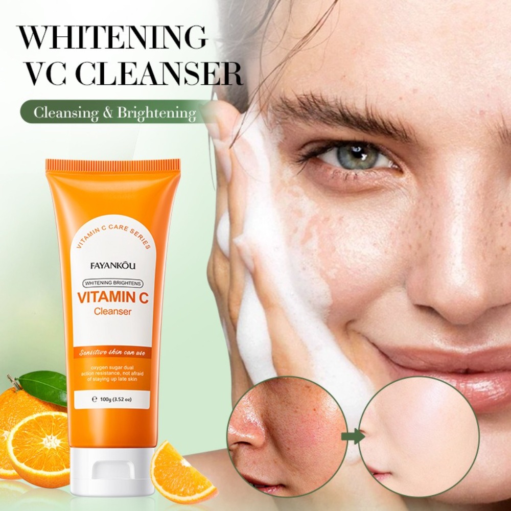 Pembersih Wajah Pemutih Vitami - Vitamin C Powder ulasan dan harga