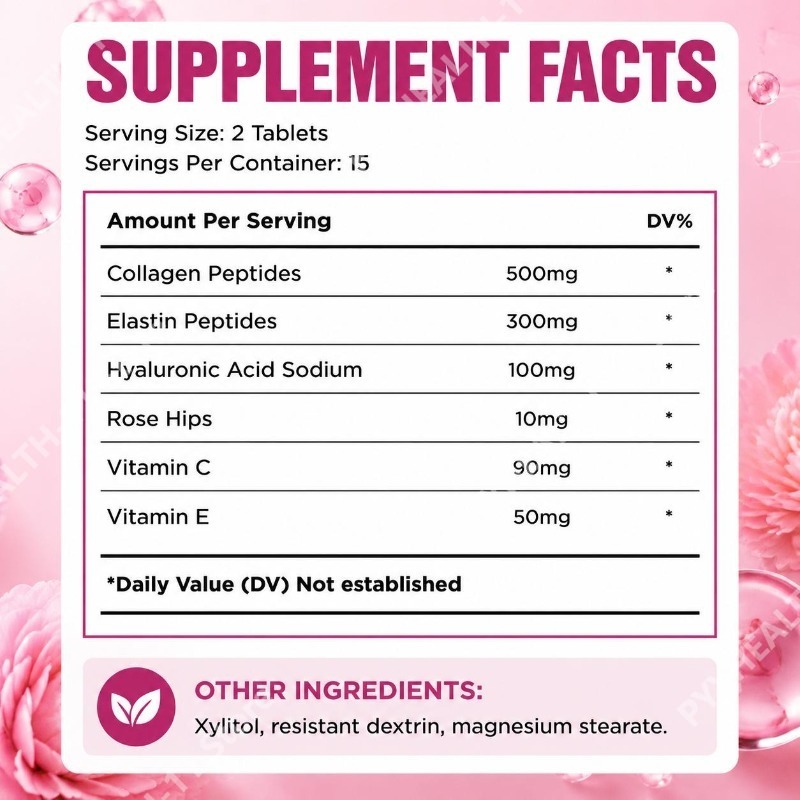 Tablet Kolagen Terhidrolisis D - Vitamin C Powder ulasan dan harga