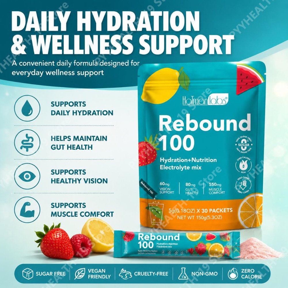 HalmanLabs Rebound 100 Bubuk C - Vitamin C Powder ulasan dan harga