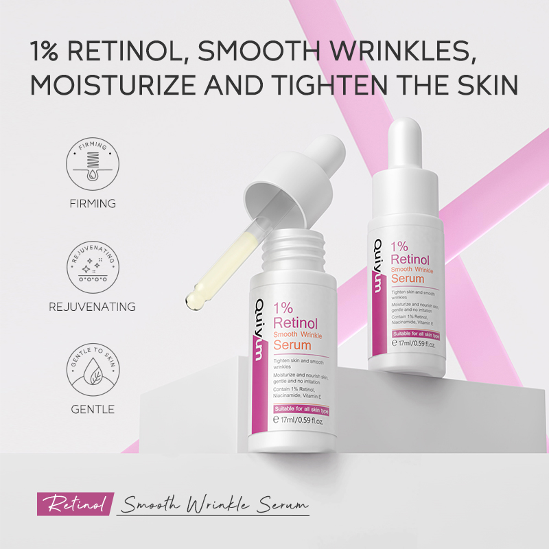 Quiyum 1% Retinol Smooth Wrink - Niacinamide Brightening Serum ulasan dan harga